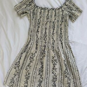 Floral Off-Shoulder Dress